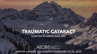 Traumatic Cataract